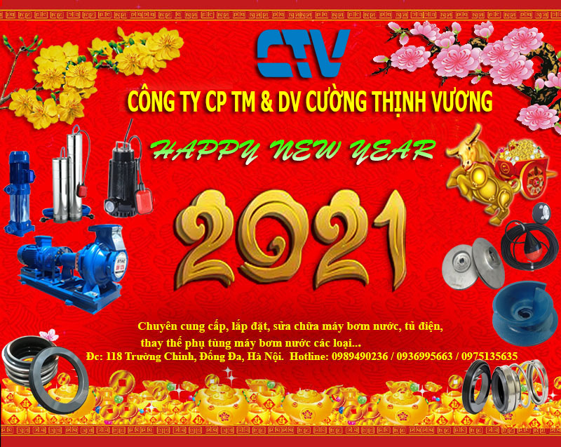 Chúc Tết Tân Sửu 2021 Công Ty CP TM và DV Cường Thịnh Vương