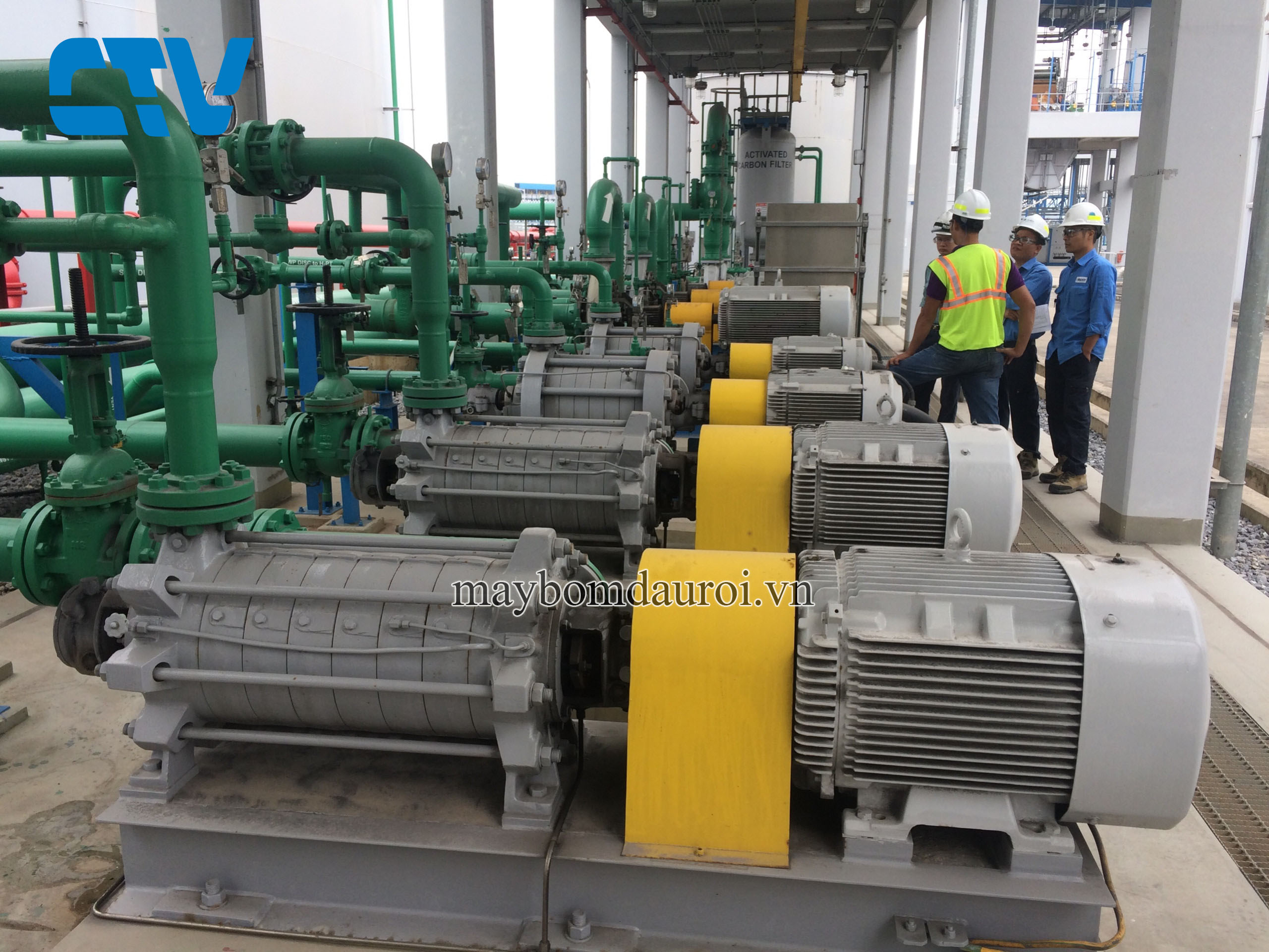 Cường Thịnh Vương thực hiện bảo dưỡng máy bơm công nghiệp tại Hà Nội