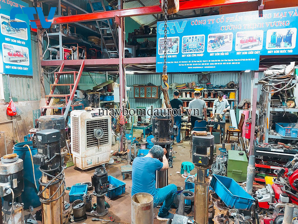 Dịch vụ bảo dưỡng máy bơm tăng áp trục đứng uy tín, chất lượng tại miền Bắc
