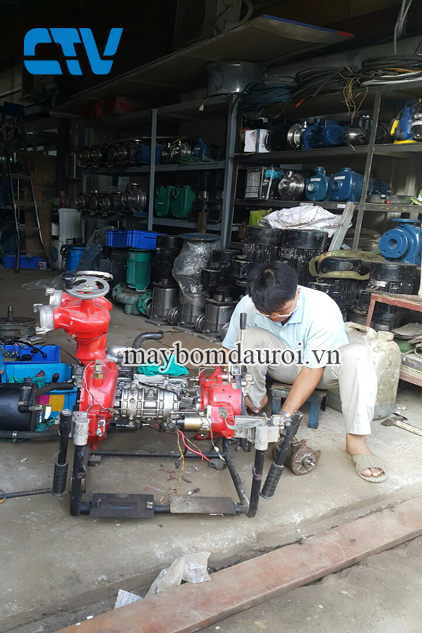 Dịch vụ sửa máy bơm cứu hỏa Tohatsu tại Hà Nội