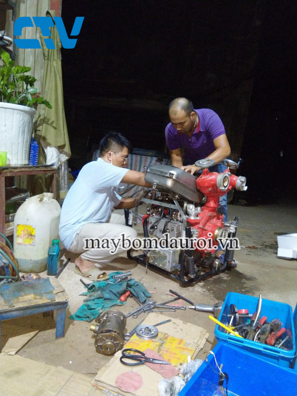 Hướng dẫn bảo dưỡng máy bơm cứu hỏa Tohatsu đúng cách