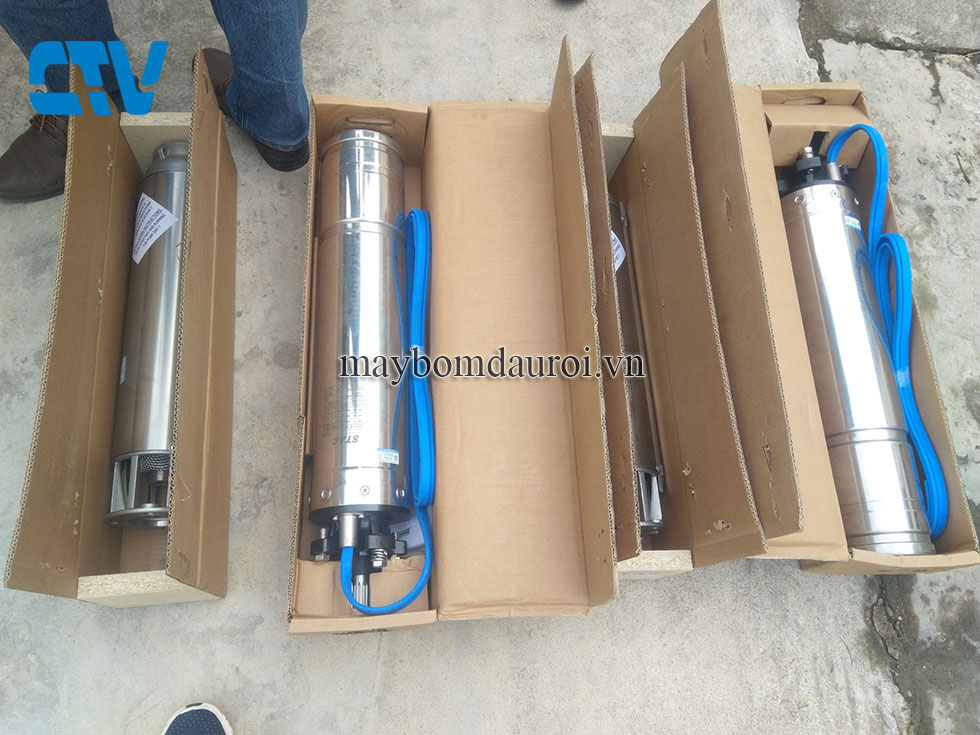 Máy bơm chìm giếng khoan Stac chính hãng, giá rẻ