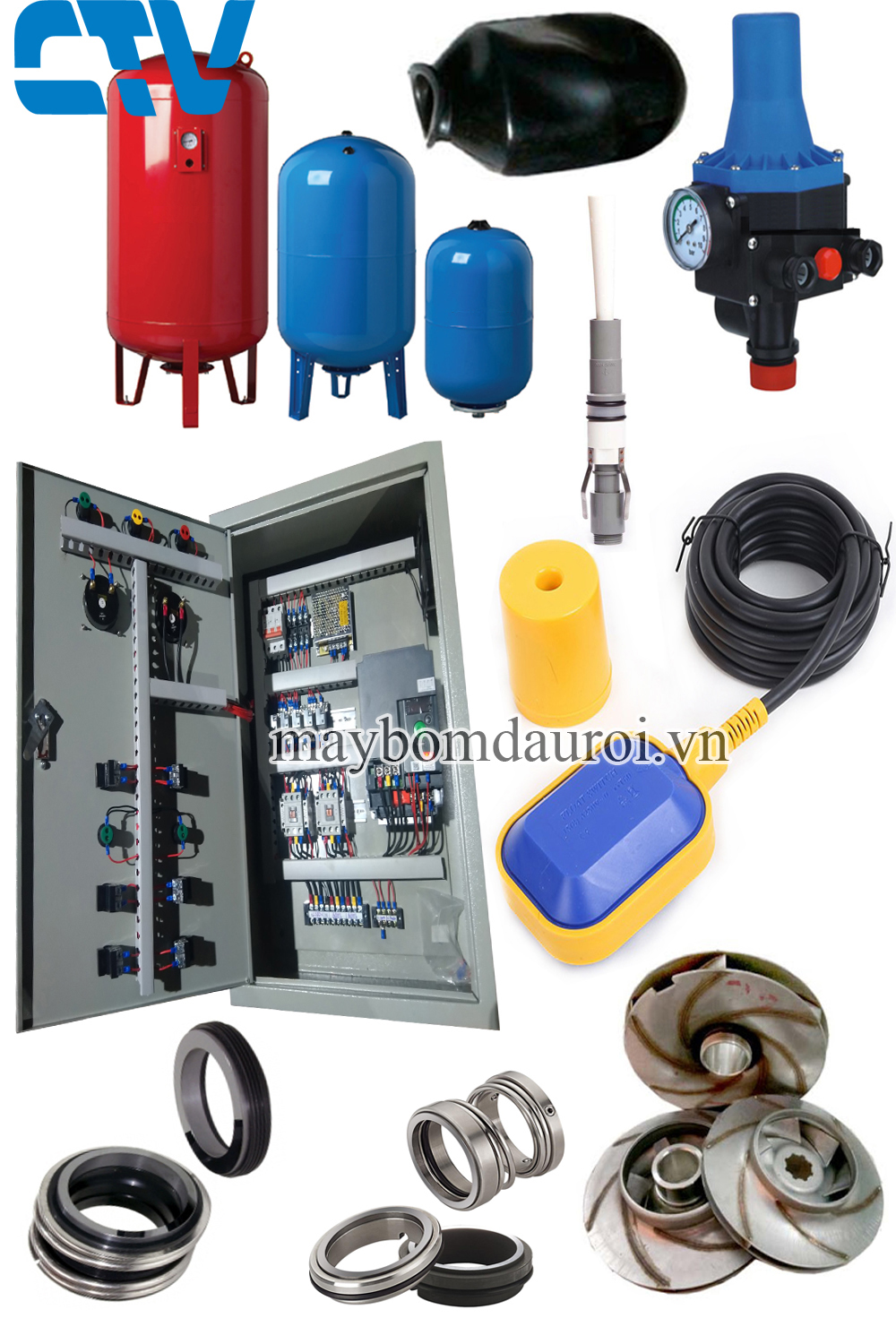 Mách bạn địa chỉ cung cấp phụ tùng máy bơm nước chính hãng có giá rẻ nhất tại Miền Bắc