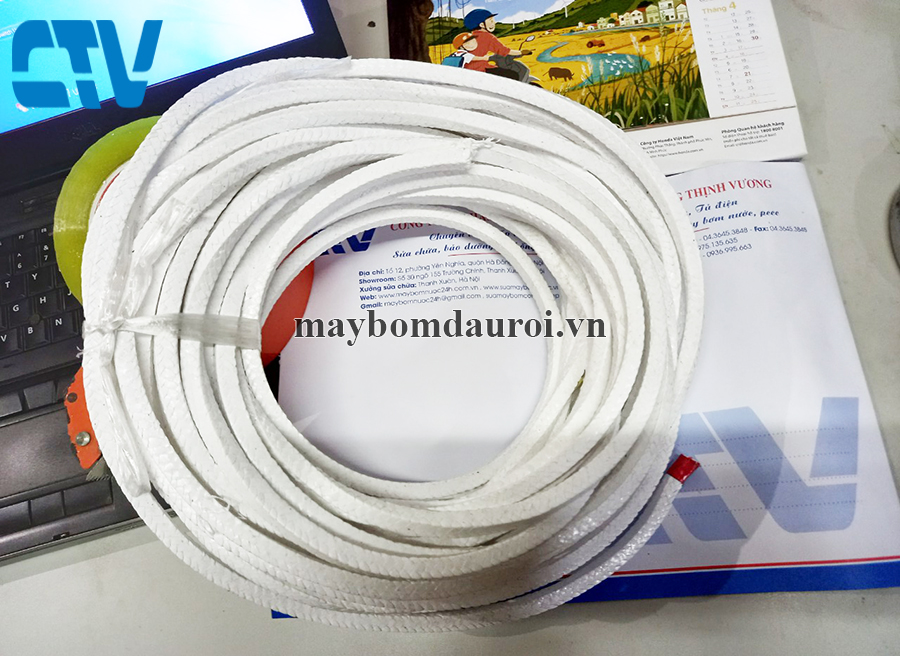 Sợi túp làm kín trục, dây tết chèn uy tín, giá tốt nhất trên Toàn quốc