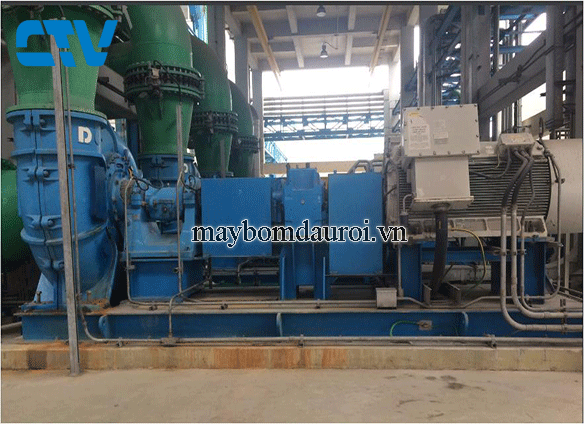 Sửa máy bơm trục rời công suất lớn 600 Kw
