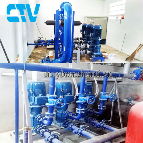 Sửa máy bơm đa tầng cánh Pentax MSV-MSH bị hỏng cánh