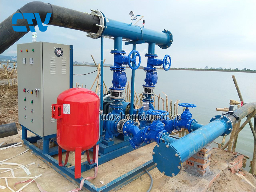 Hệ Thống Máy Bơm Nước STAC Italy 55 Kw Tưới Cỏ Sân Golf