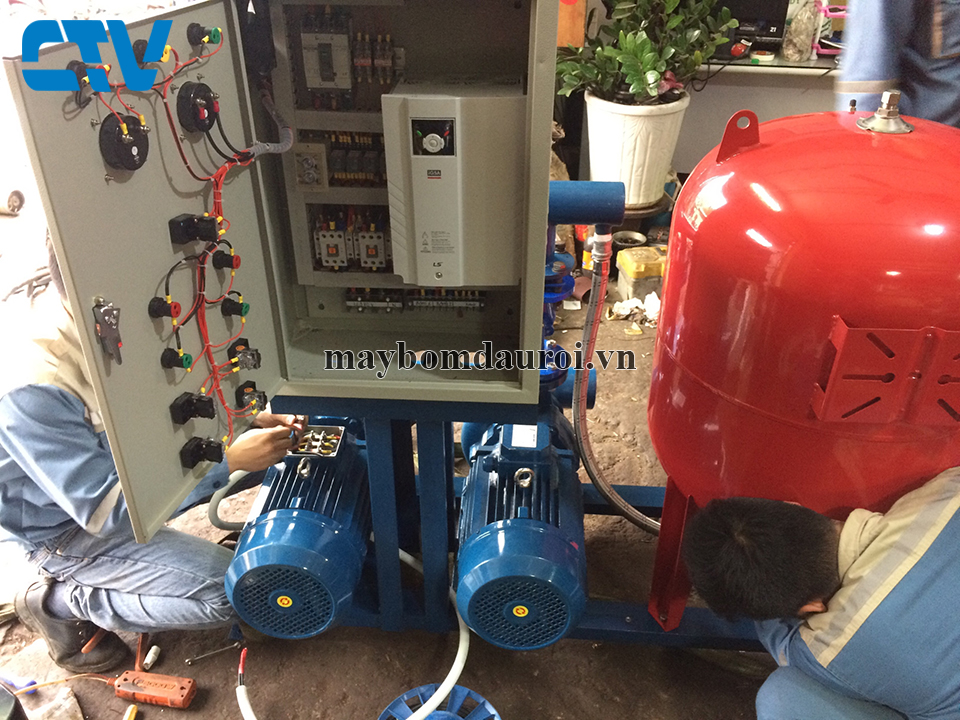 Tư vấn, lắp đặt hệ thống máy bơm tăng áp Italy cho các dự án, KCN