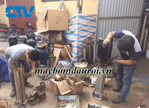 Dịch vụ sửa máy bơm trục đứng