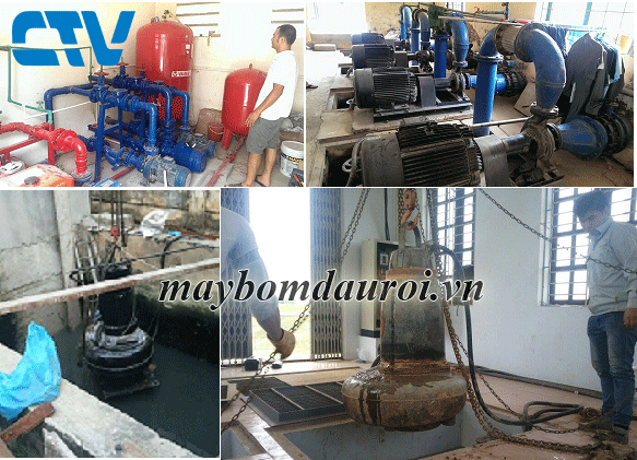 Lắp hệ thống máy bơm công nghiệp cho các tòa nhà cao tầng, các khu công nghiệp, nhà máy sản xuất