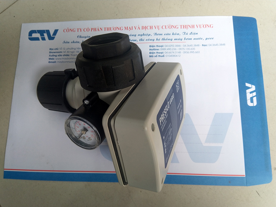 Công tắc áp điện tử - Rơ le dòng chảy Presflo Vario
