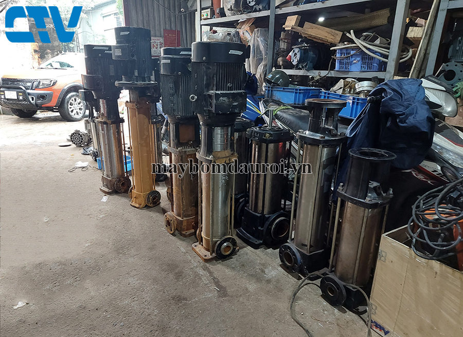 Cường Thịnh Vương sửa chữa, bảo dưỡng máy bơm trục đứng chuyên nghiệp, uy tín tại Hà Nội