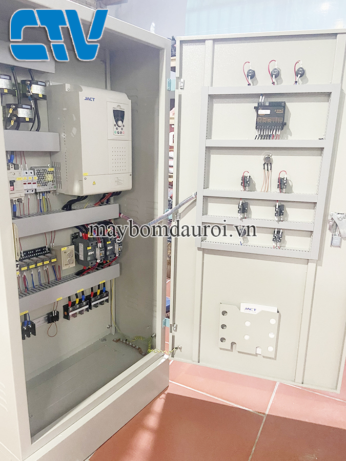 Thiết kế, lắp ráp tủ điện điều khiển cụm máy bơm công nghiệp 37Kw bằng biến tần