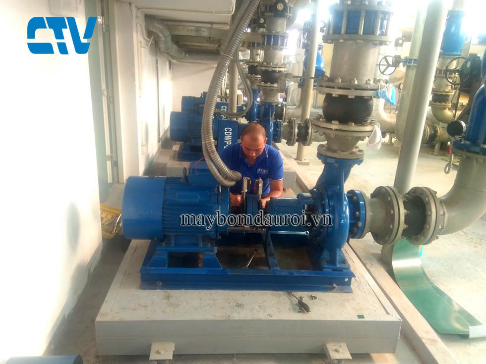 Sửa chữa máy bơm trục rời chuyên nghiệp tại Cường Thịnh Vương